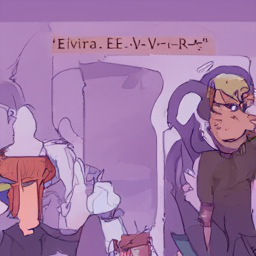 "Elvira. E-L-V-I-R-A."