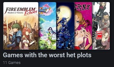 backloggd list: Games with the worst het plots