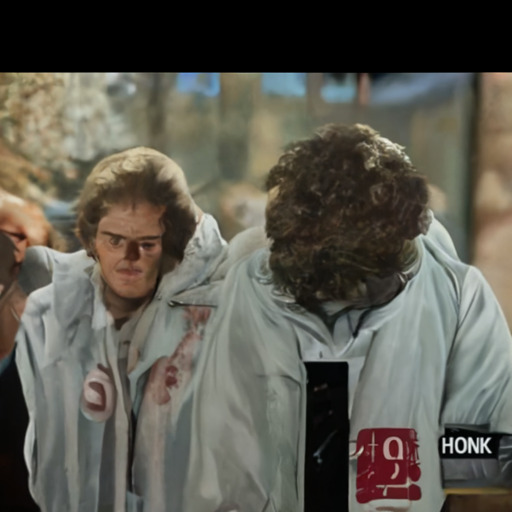 [Description] A scene from the film ` [Text] HONK [newline] #2