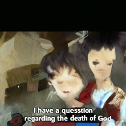  I have a question
 regarding the death of God