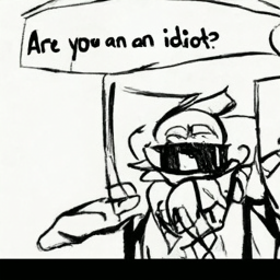  Are you an idiot?