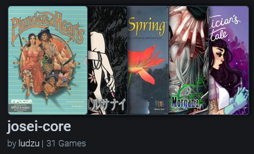 a Backloggd list: josei-core