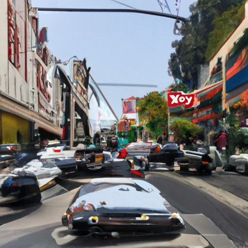 AI generated image.  The AI attempted to produce an image fitting the description:  a street with several cars parked on the side of the street .  The AI also tried to include legible text in the image. The text it tried to write was:  Hey You